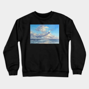 Clouds over Lake Cathie Beach Crewneck Sweatshirt